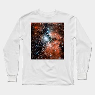 Starbith region in nebula NGC 3603 (C003/7510) Long Sleeve T-Shirt